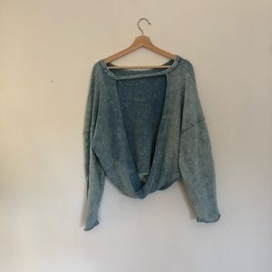 Free people sweatshirt